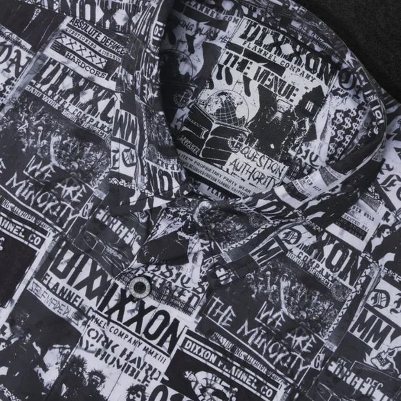 NWT Dixxon Flannel Venue Short Sleeve Concert Shirt (Various Sizes) - Picture 3 of 9